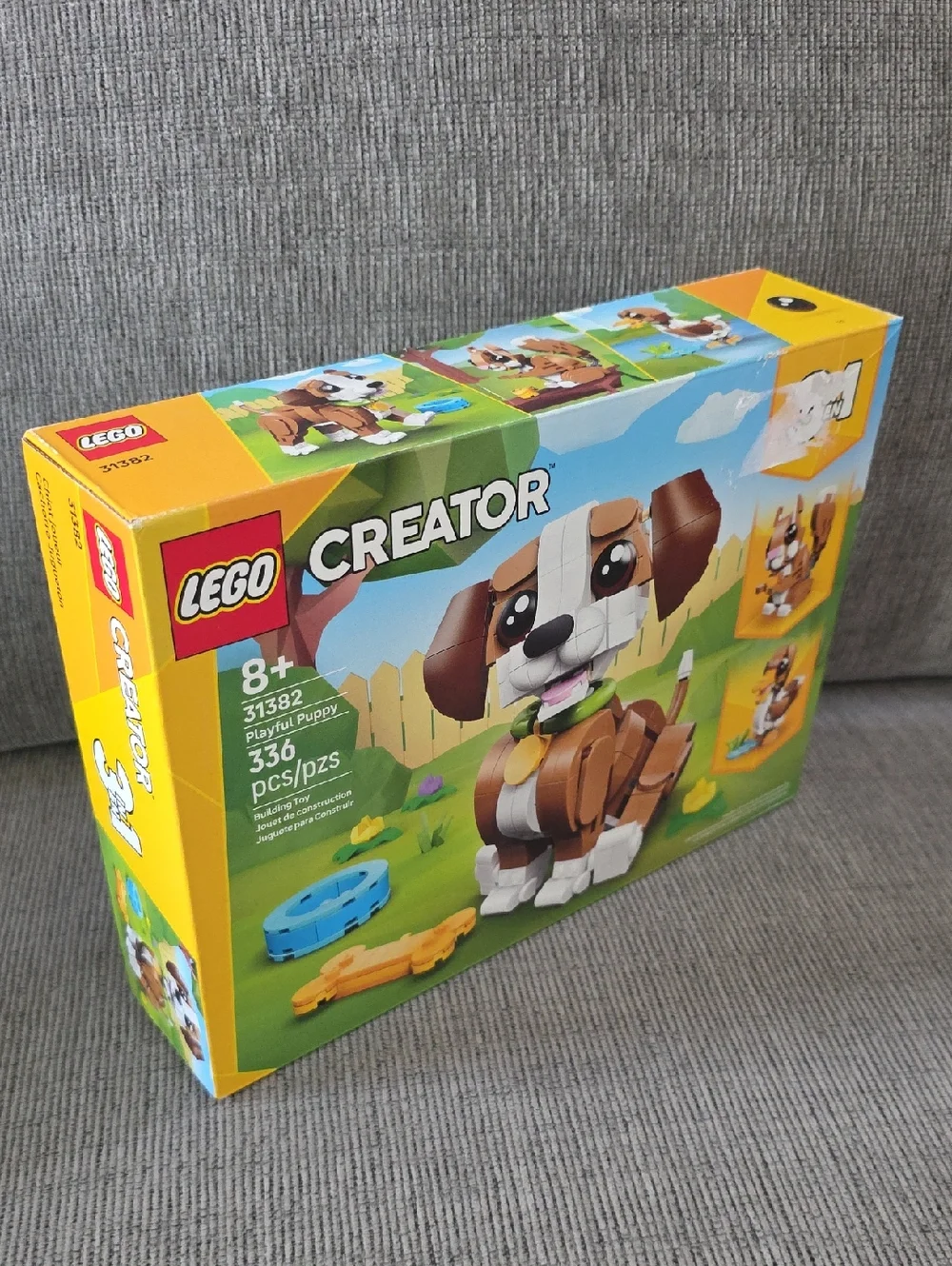 LEGO Creator Playful Puppy 3-In-1 Building Set, Ages 8+, New In Box.